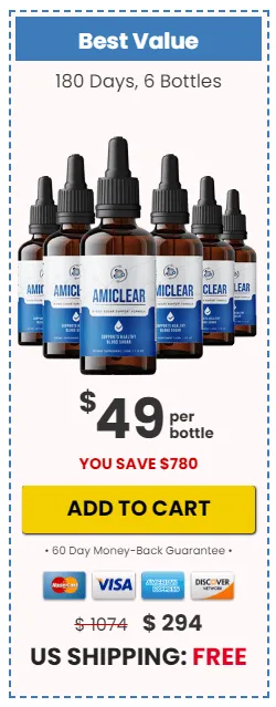 Amiclear Buy 6 Bottles